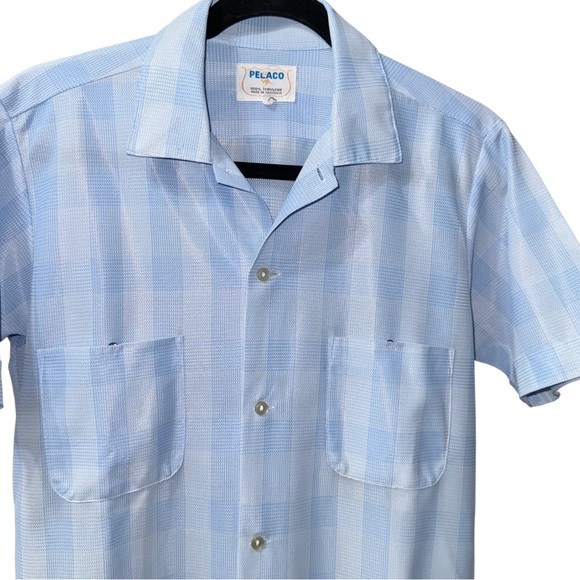 VINTAGE PELACO Made in Australia Shirt Men's Size Medium Short Sleeve - Picture 3 of 5
